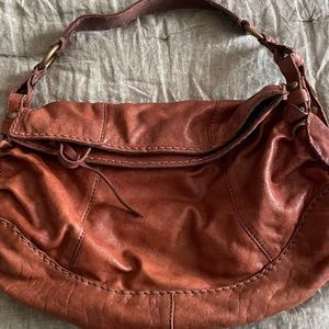 Lucky Brand Italian Leather Shoulder Bag